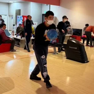 ボウリングの様子１　わーくるほーぷ東海村