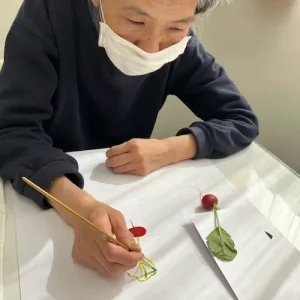 東海村障害者雇用支援施設　NPO法人まつぼっくり　0318絵画教室