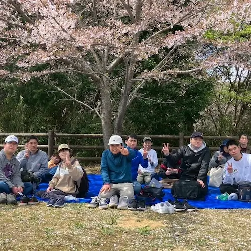 東海村障害者雇用支援施設 NPO法人まつぼっくり 花見