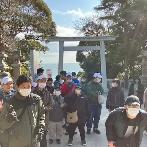 大洗磯前神社参拝・海岸線ドライブ2026 東海村 まつぼっくり