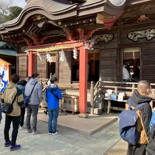 大洗磯前神社参拝・海岸線ドライブ2026 東海村　まつぼっくり