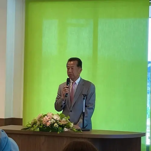 令和8年度定期総会に出席する来賓